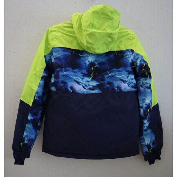 Mountain Warehouse Kids' Sz 11-12y Blue Storm II Printed Extreme Ski Jacket $95 - Picture 2 of 16